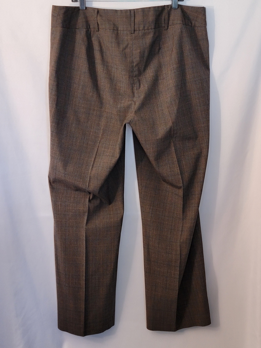 Lane Bryant Brown Plaid Blazer and Pants Set Size 20 - Picture 14 of 16